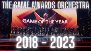 The Game Awards Orchestra GOTY Compilation  20182023 [upl. by Enalahs486]