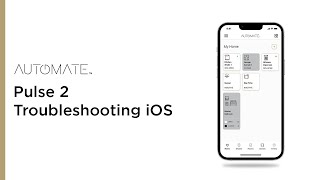 Automate  Pulse 2 Troubleshooting iOS  Instructional Video [upl. by Laemaj]