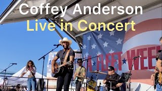 Coffey Anderson Live in Concert  Mr Red White and Blue  LA Fleet Week [upl. by Zilef305]