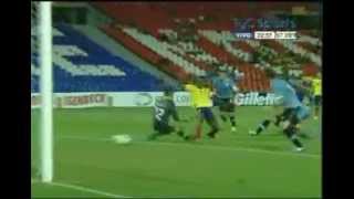 Gol de John Cordoba Col  Uruguay 0  Colombia 1  Sub 20  Argentina 2013 [upl. by Airotal]