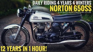 The Journey of a Norton Rider 12 years of Norton Motorcycles iconic 650SS classic motorcycle [upl. by Farmer]