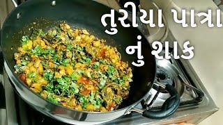 તુરીયા પાત્રા નું શાક  Gujarati Turiya Patra nu Shak [upl. by Rbma]