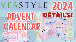 Is the 2024 YesStyle Advent Calendar WORTH IT [upl. by Mccord221]