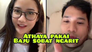 Athaya ft FauzanAthaya sekarang sudah resmi jadi keluarga sobat ngarit [upl. by Ardnola]