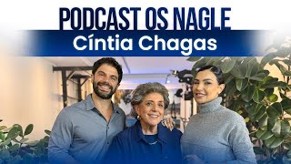 Cíntia Chagas professora bonita e polêmica gosta da fama Podcast Os Nagle o Encontro de Gerações [upl. by Ahsyek]