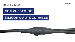 Compuesto de Silicona Autocurable  PHITAPE C525W [upl. by Thalassa355]