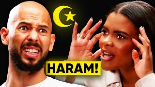 Andrew Tate Converts Her to Islam in 4 Minutes [upl. by Neff478]