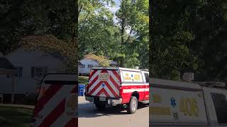 Fairfax County Fire amp Rescue Department EMS Supervisor 406 Responding Shorts fcfrd [upl. by Krispin]