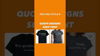 9 Text Only TShirt Designs That Sell for Print on Demand [upl. by Audra]