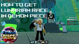 How to get Lunarian Race in Demon Piece Roblox roblox gaming demonpiece onepiece lunarian [upl. by Cheri724]