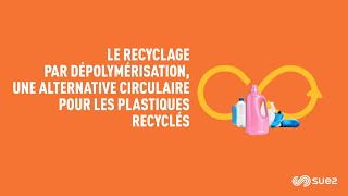 Le recyclage par dépolymérisation  SUEZ [upl. by Mosby]