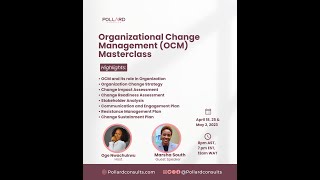 Organizational Change Management Master Class 13 [upl. by Apps]