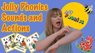 Jolly Phonics  Sounds and Actions [upl. by Summons]