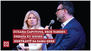 Zuzana Čaputová Erik Tabery Debata ku knihe Nestratiť sa sama sebe [upl. by Hannon379]