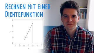 Wie bestimmt man die Verteilungsfunktion den Median und den Erwartungswert einer Dichtefunktion 💭 [upl. by Niwled]