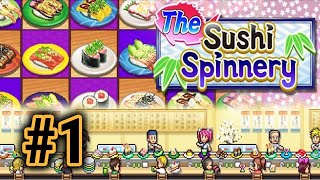 Episode 1 The Sushi Spinnery PS5 2021 Gameplay Pixel Art Sushi Store Management Sim [upl. by Asial]