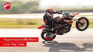 Ducati Hypermotard 698 Mono  Live Play Ride [upl. by Eddie377]