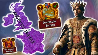 EU4 136 Angevin Empire Guide  THIS Is How To DOMINATE ALL OF EUROPE [upl. by Aneelad]