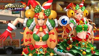 「KOF ALL STAR」 Silent Night Sylvie Gameplay [upl. by Nahtanaj]