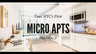 See inside NYCs first micro apartment building [upl. by Ennairoc402]