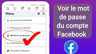 Nouveau Comment connaître mon mot de passe Facebook  2024  Voir votre mot de passe Facebook [upl. by Doralin]