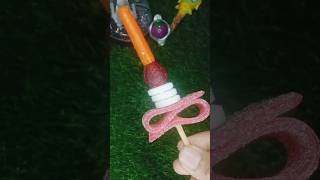 ChupachupspoloLotte jelly with Buble Gum popsicle shortsvideoviral shortsvideo shorts viral [upl. by Aerdnuahs]