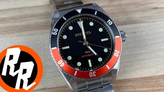 Invicta 1953 Orange  Black bezel [upl. by Xonnel]