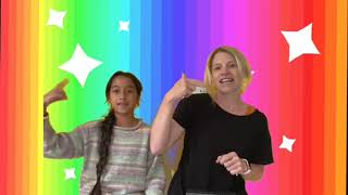 Colours of the Rainbow Makaton Song [upl. by Rilda79]