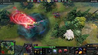 DOTA 2  THEONLYONE BROODMOTHER by AKAING vs Pajkatt PUDGE OLDTIMES one of the strongest web [upl. by Felicio]