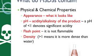 material safety data sheet MSDS  Safety data sheet training SDS [upl. by Alliuqet]