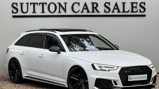 2019 AUDI RS4 AVANT SPORT EDITION [upl. by Greenleaf]