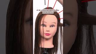 ✂️ Técnicas de corte de cabello  ángulo de 90 grados graduados ¡Para corte en capas  Curso [upl. by Diana]