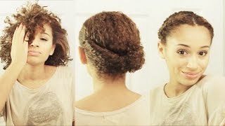 10 Hairstyles for SHORT Curly Hair [upl. by Yboj348]