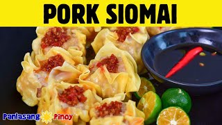 SIOMAI RECIPE  THE BEST SHUMAI WITH CHILI GARLIC OIL [upl. by Einnok716]