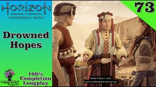 Horizon Forbidden West Drowned Hopes Ep 73 [upl. by Farhsa344]