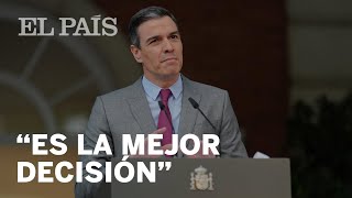 SÁNCHEZ anuncia la aprobación de los INDULTOS [upl. by Malamut]