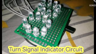 How to make turn signal indicator circuit for car or bike [upl. by Eurydice600]