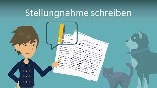 Stellungnahme schreiben  einfach erklärt [upl. by Rea44]