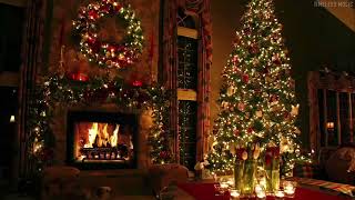 Top 200 Christmas Songs of All Time 🎄10 Hours of Classic Christmas Music with Fireplace [upl. by Kostival915]