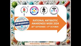 RATIONAL ANTIBIOTIC AWARENESS WEEK 2024 by AOPV in Association with IAP AOPG amp VAHA [upl. by Silra559]