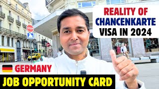 Germany Opportunity Card Visa Reality  Chancenkarte Visa Process  Job  Law  Fraud Salary Apply [upl. by Sisxela747]