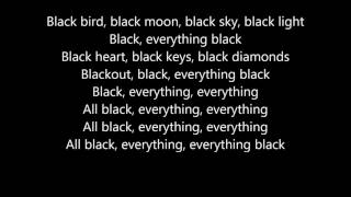 Unlike Pluto  Everything Black feat Mike Taylor lyrics [upl. by Nepil]