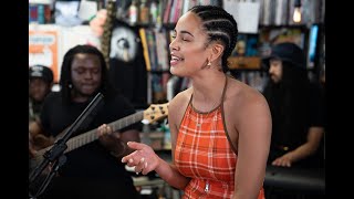 Jorja Smith NPR Music Tiny Desk Concert [upl. by Latia]