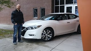 2016 Nissan Maxima S The Maxima is BACK Real World Review and Test Drive [upl. by Hekking]