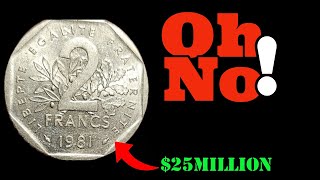 1981 France 2 Franc Coin Will Decide The Next Millionaire [upl. by Airasor]