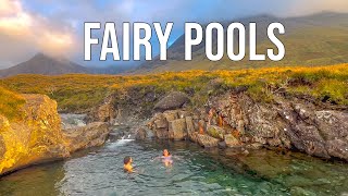 Exploring the MAGICAL Fairy Pools on Skye in Scotland [upl. by Anawt]