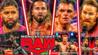 WWE MONDAY NIGHT RAW 3rd SEPTEMBER 2024 FULL MATCH CODY AND GUNTHER MATCH SEMI VS SHAEMUS [upl. by Nosnev]