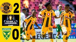 Kaizer Chiefs Vs Golden Arrows Highlights  Home Of Legends Cup  ALL GOALS [upl. by Analart]