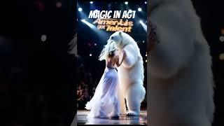 Magic Moment in America Got talent 🙀 like subscribe for more ☺ agt americagottelent magic [upl. by Macmahon]