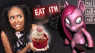 DO NOT EAT PINKIE PIES CUPCAKE  Pinkie Pie Cupcake Party [upl. by Emelita702]